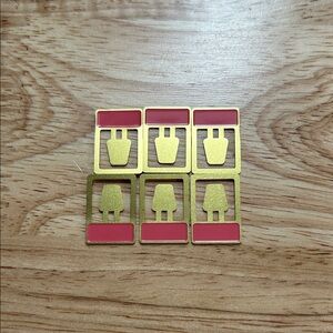 Brass and Enamel Page Markers